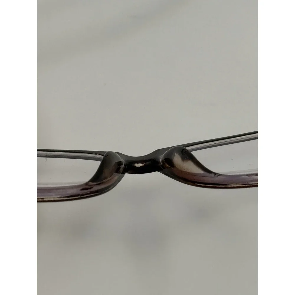Lot of 2 Blue Light Glasses +0.00 Tortoise Multicolor Eyeglass Frames 62mm